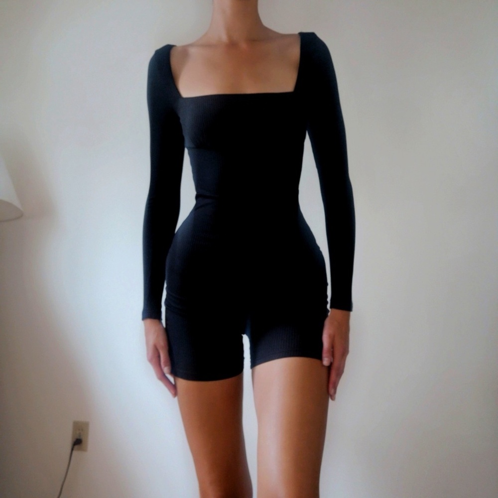 Long sleeve romper